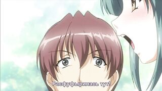 Schoolgirls are having Fun with their Classmate / Japanese three Way /