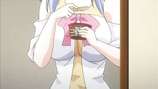 Schoolgirls are having Fun with their Classmate / Japanese three Way /