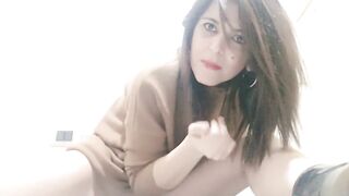 BOMBSHELL PORN cougar SMOKES, MASTURBATES , SEX TOY IN SMOKING VAGINA, NAKED ORGASM