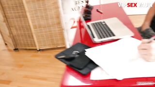 Casting - Jasmine Jae Huge Jugs British Bombshell Hardcore FMM Three-Way Audition