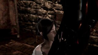 Rey Nailed by Darth Maul Star Wars Porn FELLATIO, Tied Up, Doggy