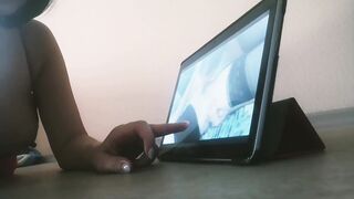 Love Watching Porn and Dreaming about Fucked with Huge Cock