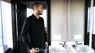FantasyHD - Skinny Dakota Skye gets her soak snatch plowed