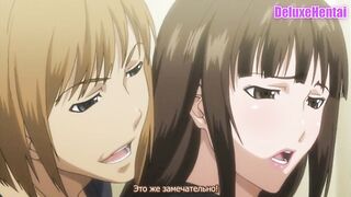Uncensored Anime mom in School Uniform Plowed Virgin Friend while her Son