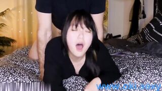 young yummy korean women banged! by a western long dick