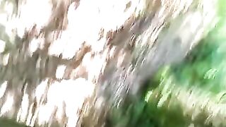 Old Man Sucks Young Cock Outdoors