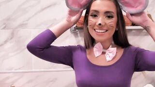 I fucked my stepsis in Halloween outfit