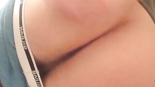 Twink's Yummy White Ass Bounces for Cum Release