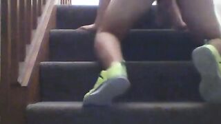Twink's Yummy White Ass Bounces for Cum Release