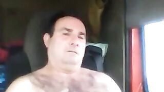 Amateur Daddy: Horny Trucker Stud