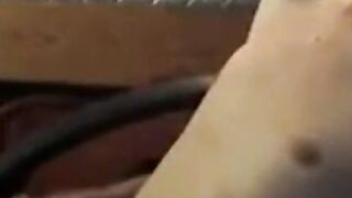 Skinny Twink's Big Cock Webcam Solo