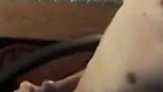 Skinny Twink's Big Cock Webcam Solo