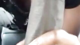 Black Amateur Couple's Big-Ass Blowjob Adventure