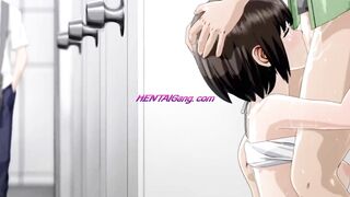 Horny Businessman With no GF Seduce Cute HENTAI Girl 2