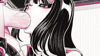 THE BLOW JOB OF A HORNY BABE