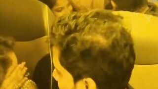Bus On Public In Blowjob In Girlfriend With Boyfriend
