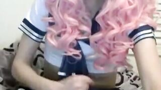 Crossdresser Twink Masturbation 2