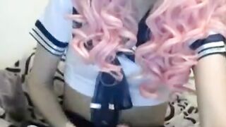 Crossdresser Twink Masturbation 2
