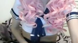 Crossdresser Twink Masturbation 2