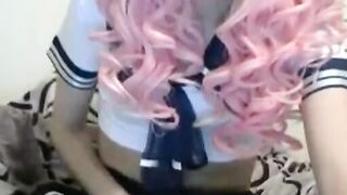 Crossdresser Twink Masturbation 2