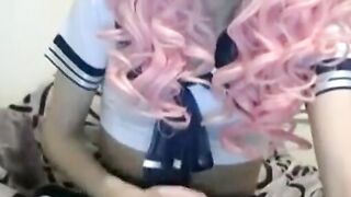 Crossdresser Twink Masturbation 2