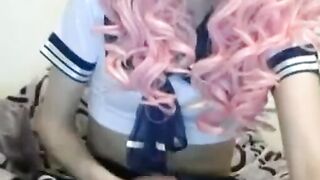 Crossdresser Twink Masturbation 2