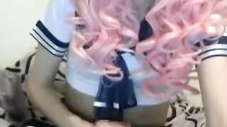 Crossdresser Twink Masturbation 2