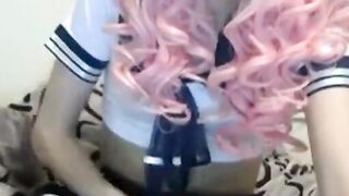 Crossdresser Twink Masturbation 2