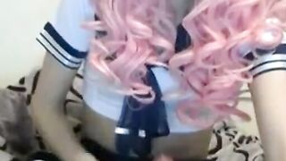 Crossdresser Twink Masturbation 2