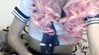 Crossdresser Twink Masturbation 2