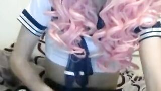 Crossdresser Twink Masturbation 2