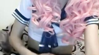 Crossdresser Twink Masturbation 2