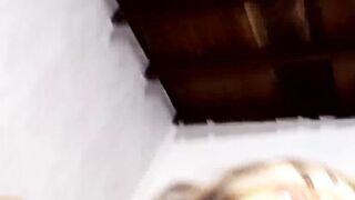 Busty Femboy Fapping Her Huge Penis