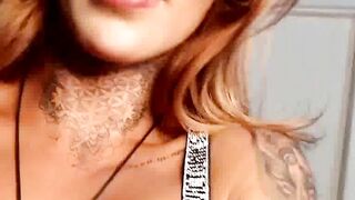 Busty Femboy Fapping Her Huge Penis