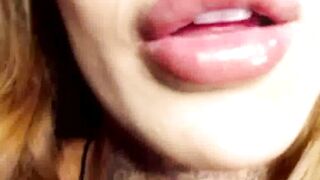 Busty Femboy Fapping Her Huge Penis