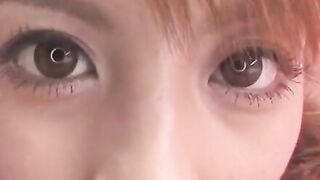 Japanese wonderful young girlfriend pleases her horny man
