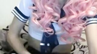 Crossdresser Twink Masturbation