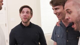 Big tits tranny is guys bachelor gift