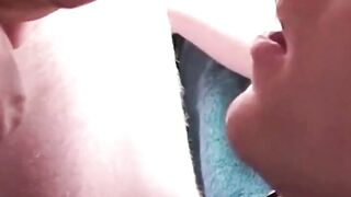 Sissy Slut Luce: Facial Fun with a Big Cock