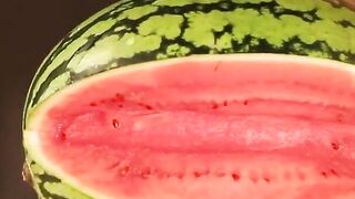 Muscular Stud Fucks and Cums on Watermelon