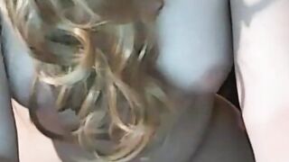 Blonde Amateur's Creamy Cam Show