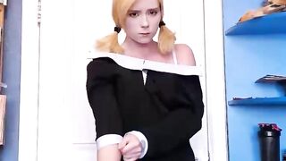 Director Punished an Adult girl Hard Fa