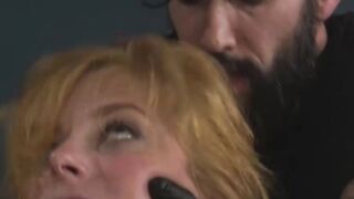 Tied up busty wife rough fucked