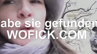 Haarige Muschi der Urlauberin gestopft