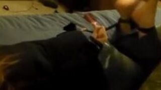 tickling and spanking Nicole's feet 2