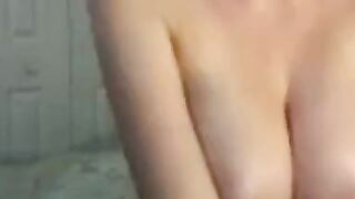 Big-Titted Blond Amateur on Webcam