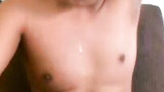 Asian Ladyboy's Big Cum Solo 2