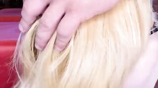 Lover Passionate Facefuck and Doggy Fuck