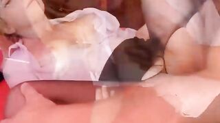 Lover Passionate Facefuck and Doggy Fuck