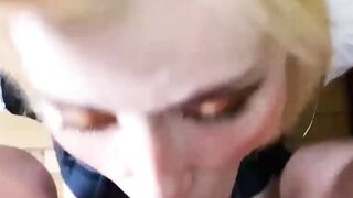 Facefuck and Hard Doggystyle Fuck Bondage Sex